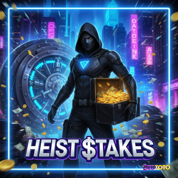 Setiap putaran Pasti ada pecahannya! hanya di Slot Heist Stakes!